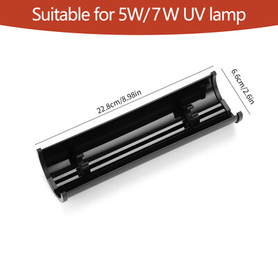 Žuvų tankų panardinamoji UV sterilizavimo lempa šviesos ultravioletinių spindulių filtras, vandeniui atsparus vandens valiklis akvariumo tvenkiniams Coral 5w/7w/9w/11w