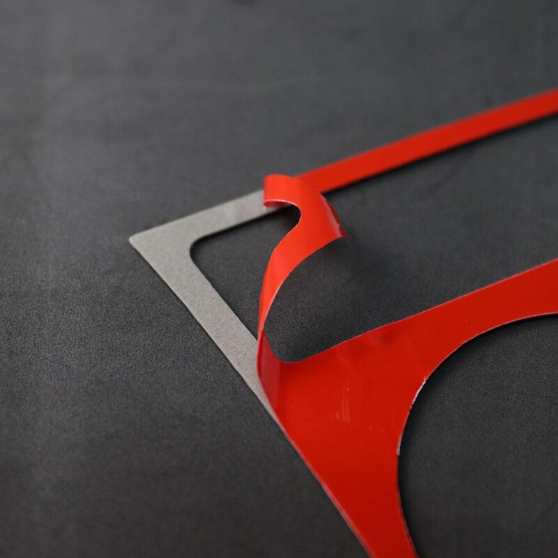 Audi A5 A4 B8 2009-2015 szénszálas középkonzolhoz vízpohártartó burkolat Díszlap burkolat autó belső kiegészítői