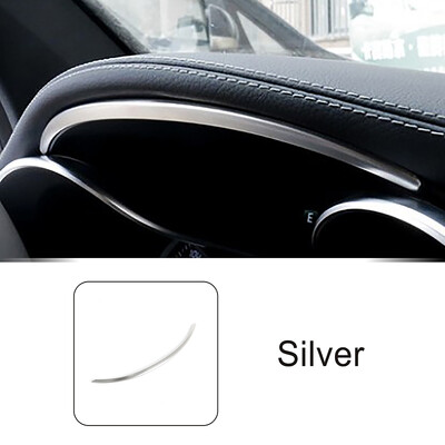 Automobilio prietaisų skydelio rėmo apdailos juostelės anglies tekstūra, skirta Mercedes Benz C klasės W205 GLC X253 2015-2020 interjero priedams