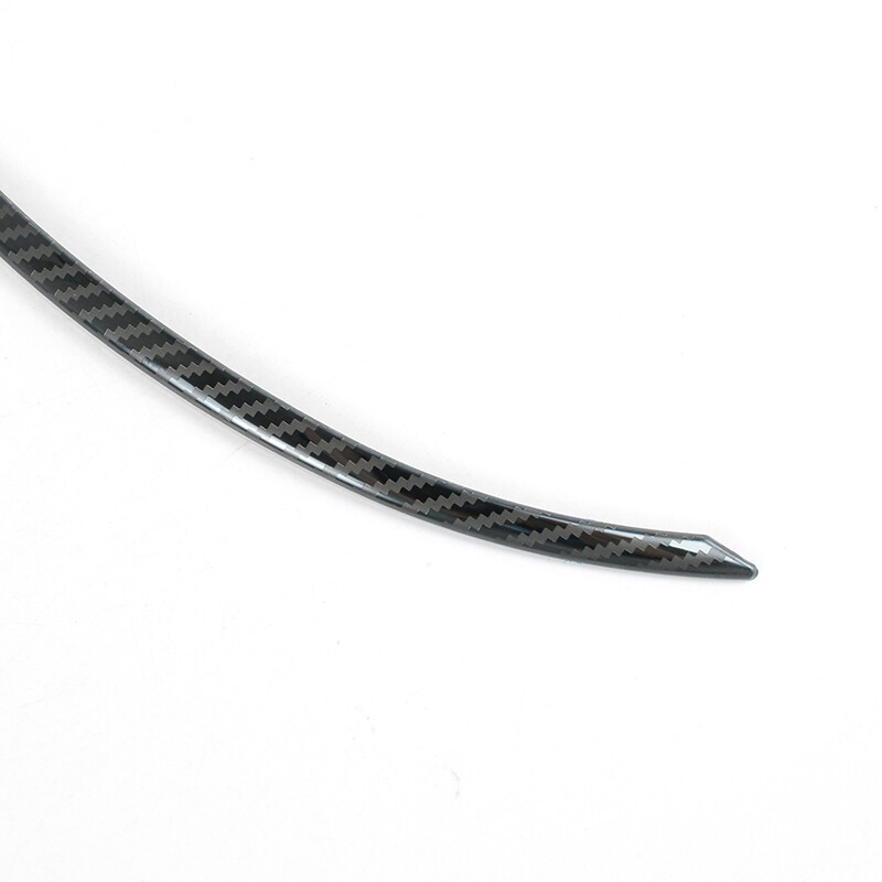 Automobilio prietaisų skydelio rėmo apdailos juostelės anglies tekstūra, skirta Mercedes Benz C klasės W205 GLC X253 2015-2020 interjero priedams