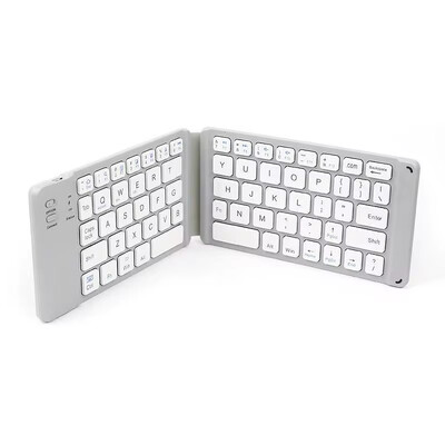 Tastatură Bluetooth pliabilă cu touchpad pentru IOS Android Windows Office Mini tastatură fără fir Stocare Trei sisteme Universal
