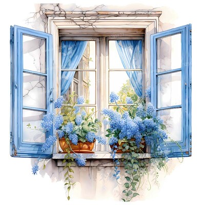 Αυτοκόλλητο τοίχου με παράθυρο λουλούδι Αυτοκόλλητο αυτοκόλλητο βινυλίου τέχνης για διακόσμηση σπιτιού τάξης Παιδικό δωμάτιο υπνοδωμάτιο Αυτοκόλλητα αυτοκόλλητα M884