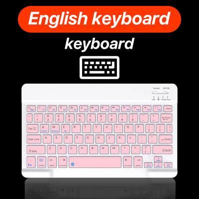 CASEPOKE 10 ιντσών ασύρματο πληκτρολόγιο Bluetooth για Samsung Xiaomi Apple Tablet πληκτρολόγιο και ποντίκι Android IOS Windows