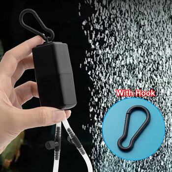 Mini USB Aquarium Air Pump with Air Stone Αθόρυβη αντλία εξοικονόμησης ενέργειας οξυγόνο Αερόσυμπιεστής Ενυδρείο Φίλτρο δεξαμενής ψαρέματος