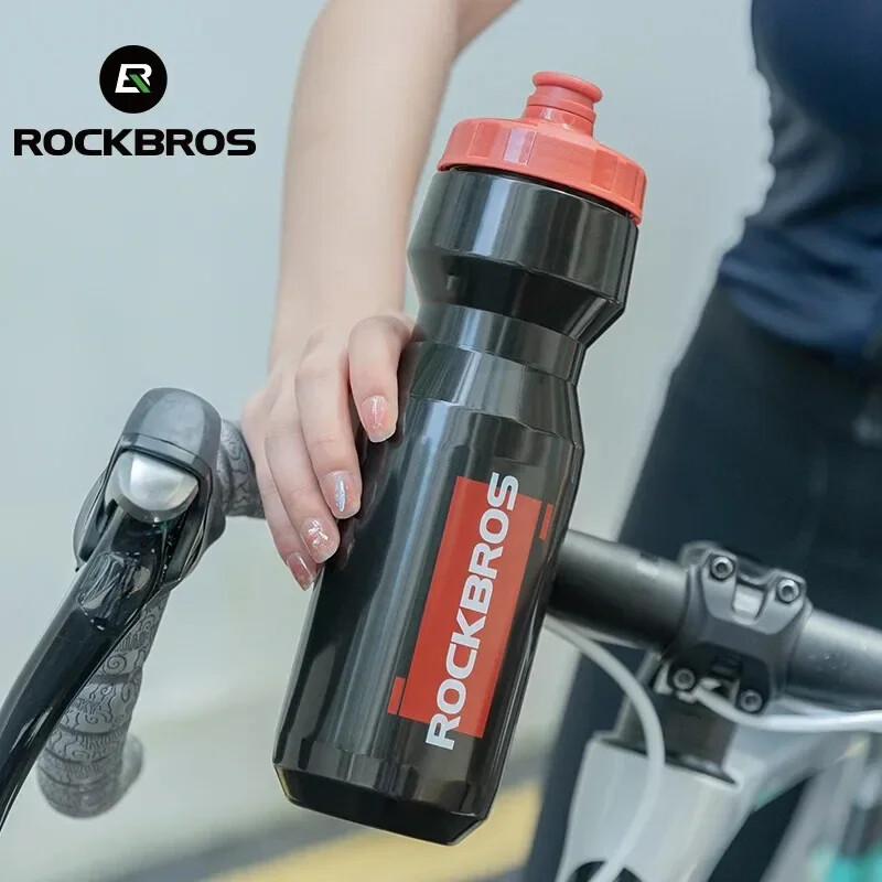 Fľaša na vodu ROCKBROS 750 ml, cyklistická fľaša na vodu, vonkajšia športová, cestovateľská, voľnočasová, prenosná kanvica, fľaša na vodu, riad