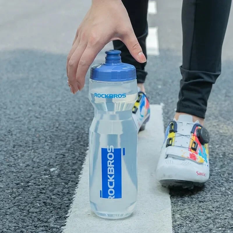 Fľaša na vodu ROCKBROS 750 ml, cyklistická fľaša na vodu, vonkajšia športová, cestovateľská, voľnočasová, prenosná kanvica, fľaša na vodu, riad