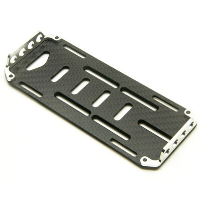 AXSPEED RC πλάκα τοποθέτησης μπαταρίας αυτοκινήτου Δίσκος από ανθρακόνημα για 1/10 RC Crawler Axial SCX10 Upgrade Accessories