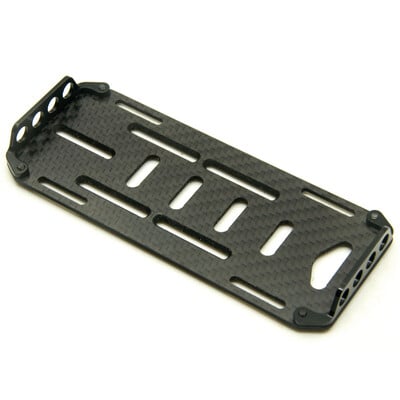 AXSPEED RC πλάκα τοποθέτησης μπαταρίας αυτοκινήτου Δίσκος από ανθρακόνημα για 1/10 RC Crawler Axial SCX10 Upgrade Accessories