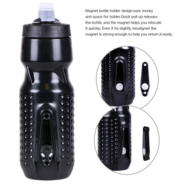 Μαγνητικό κλουβί στήριξης μπουκαλιού Bike Bicycle Bottles Water out sports Bottle Water710ml Flask Pressing Outdoor Portable