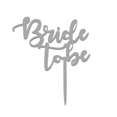 Rose Gold Bride To Be Cake Topper Wedding Decoration Hen Party Acrylic Cake Topper Νυφικό ντους Διακοσμήσεις τούρτας Προμήθειες