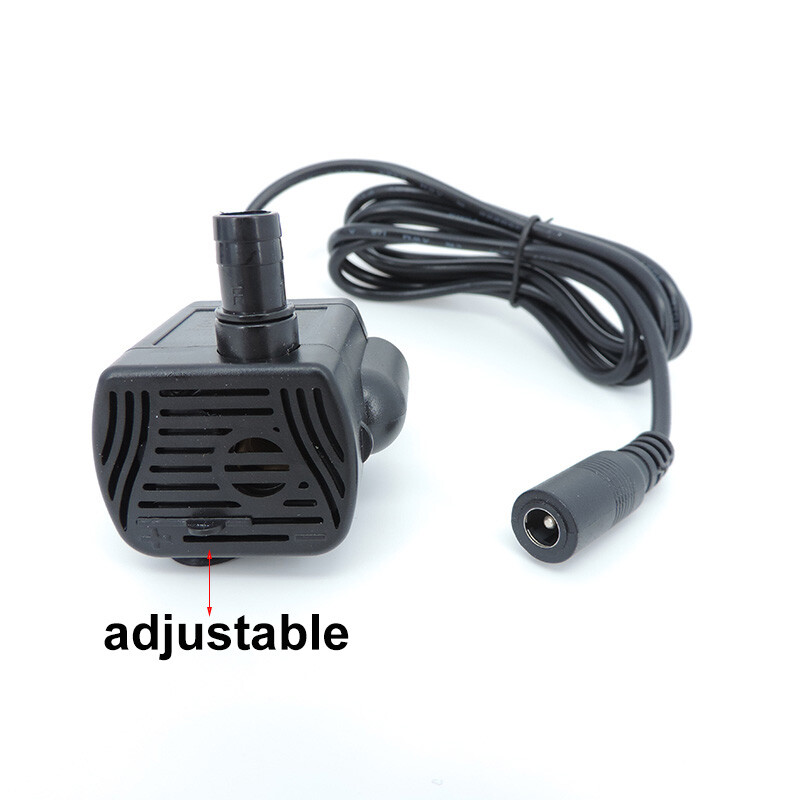 Ultra-tiha mini AC bez četkica DC 220v 12V USB fontana Vodena pumpa Potopna 200-400L/H Podizanje Akvarij Cirkulacijski akvarij