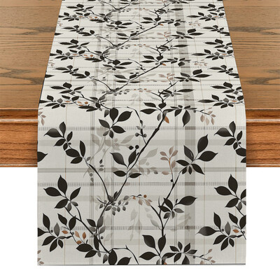 Rešetkaste elegantne staze za blagovaonski stol Cvjetni ukrasi Dodaci i staze Dekoracije za večere Dekoracije za večere Zabave Soba