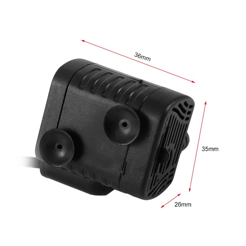 3W USB-1020 DC3.5V-9V Mini sukelveepump akvaariumi jaoks maastikukalakauss Akvaariumi tarvikud Lemmikloomatarbed