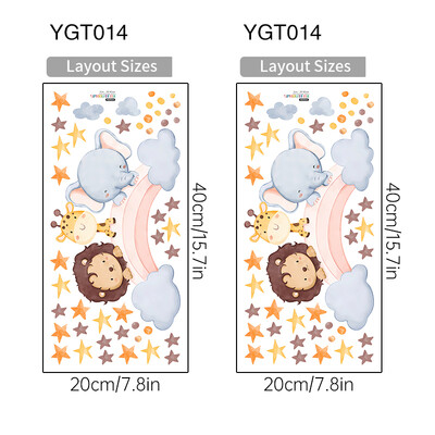 Hegedűn játszó manók falmatricák gyerekhálószobákhoz Sötétben világítanak Zenei hangjegyek Ragyog matrica Gyermekszoba Barkácsmatricák