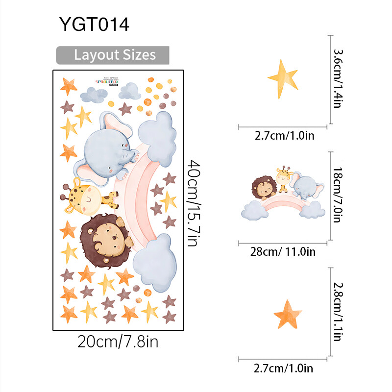 Hegedűn játszó manók falmatricák gyerekhálószobákhoz Sötétben világítanak Zenei hangjegyek Ragyog matrica Gyermekszoba Barkácsmatricák