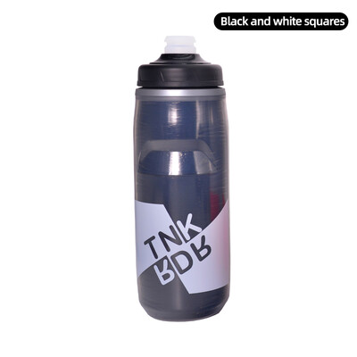 ThinkRider izolovaná cyklistická fľaša na vodu do studenej vody, prenosná 620 ml/21 oz, ultraľahká, prachotesná športová fľaša