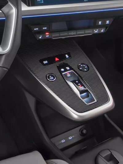 Modifikacija interijera automobila Središnja konzola Filmovi naljepnica za mjenjač Dodatna oprema za Audi Q5/Q4 e-tron