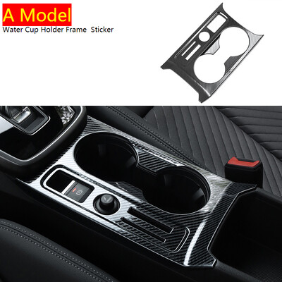 Uhlíkové vlákno Stredová konzola Radiaca páka Dekoratívne kryty, nálepky a obloženie pre Audi A3 8Y A3L Styling auta Doplnky do interiéru