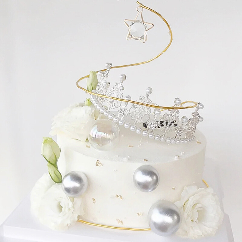 Šokanti baleto mergina Auksinė sidabrinė krištolo žvaigždžių torto dekoras Plastikinė figūrėlė Balerinos torto viršelis Vestuvių gimtadienio torto reikmenys