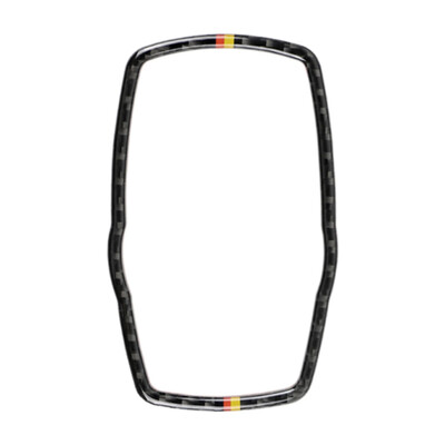 Πάνελ κουμπιών πολυμέσων αυτοκινήτου Κάλυμμα από ανθρακονήματα For M Αυτοκόλλητα Performance για BMW F10 F20 F30 F34 F07 F25 F26 F15 F16