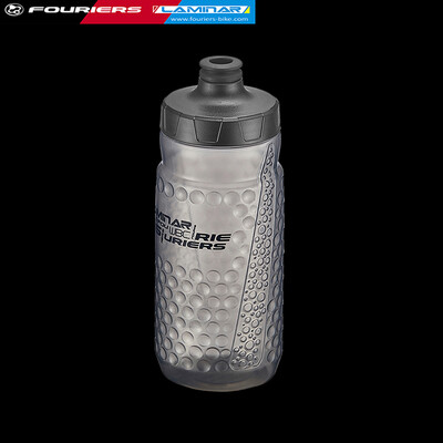 Fouriers 600 ml Sticla de apă ultrauşoară pentru bicicletă, de calitate alimentară, sport, fitness, alergare, călărie, bicicletă, bicicletă, bicicletă rezistentă la scurgeri