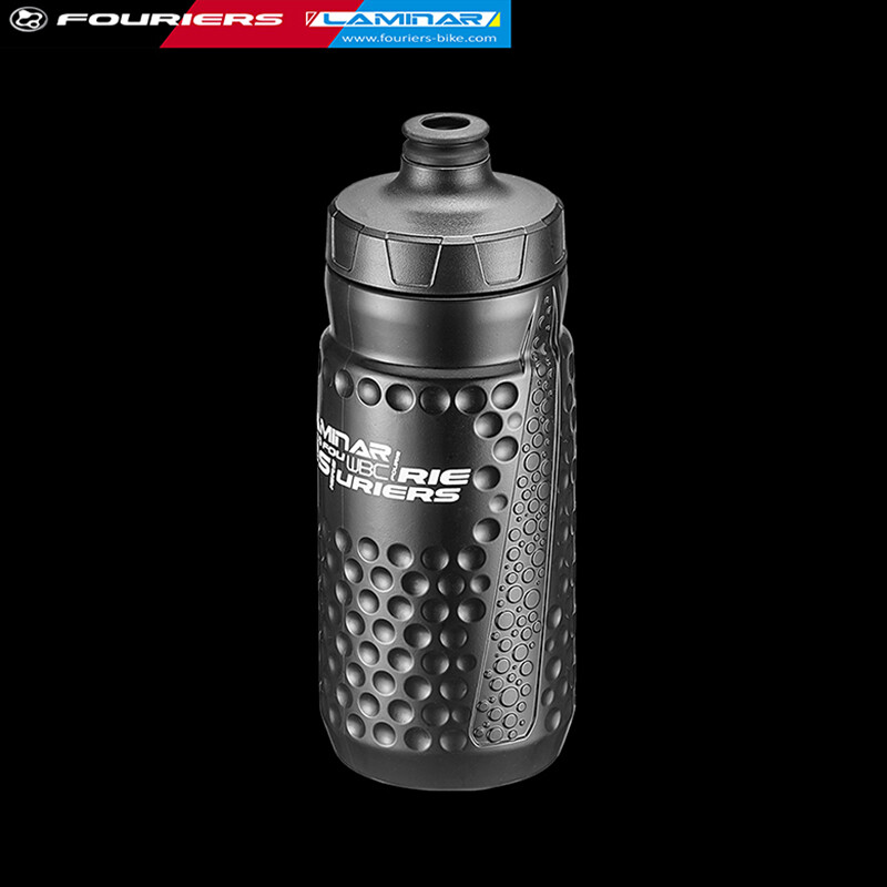 Fouriers 600 ml Sticla de apă ultrauşoară pentru bicicletă, de calitate alimentară, sport, fitness, alergare, călărie, bicicletă, bicicletă, bicicletă rezistentă la scurgeri
