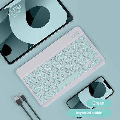 Μαγνητικό πληκτρολόγιο tablet 10 ιντσών για iPad 2024 10.9 11 10.2 Επαναφορτιζόμενα πληκτρολόγια Bluetooth για Xiaomi 6 Huawei Matepad 11.5