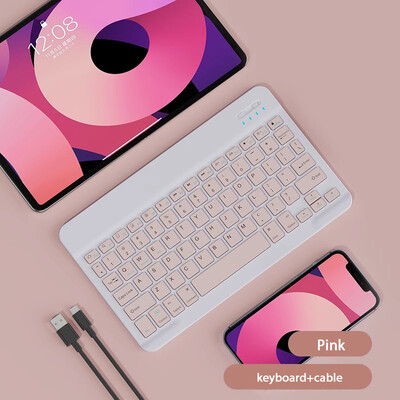 Μαγνητικό πληκτρολόγιο tablet 10 ιντσών για iPad 2024 10.9 11 10.2 Επαναφορτιζόμενα πληκτρολόγια Bluetooth για Xiaomi 6 Huawei Matepad 11.5