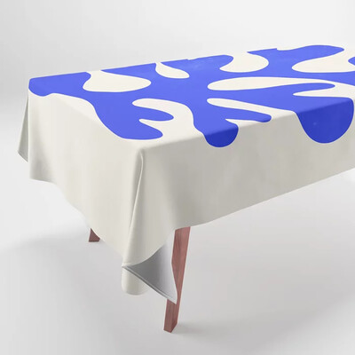 Τραπεζομάντηλα με τυπωμένα γεωμετρικά σχέδια Ορθογώνιο πάρτι, ανθεκτικό στη σκόνη πανί