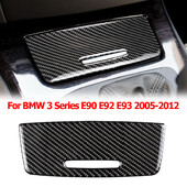 Kryt zapaľovača cigariet z pravého uhlíkového vlákna pre BMW radu 3 E90 E92 2005-2012