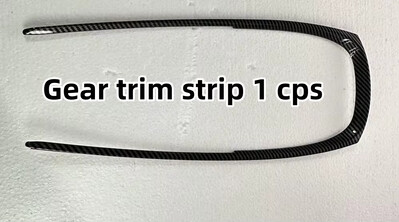 Εσωτερικό αυτοκινήτου σε στυλ ανθρακονήματος Διακοσμητικό πάνελ αλλαγής ταχυτήτων, πλαίσιο κουμπιών ανύψωσης παραθύρου Για Chevrolet Malibu XL 2016-20 Έτος 39 τεμ.