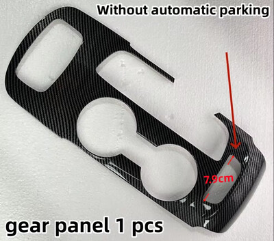 Εσωτερικό αυτοκινήτου σε στυλ ανθρακονήματος Διακοσμητικό πάνελ αλλαγής ταχυτήτων, πλαίσιο κουμπιών ανύψωσης παραθύρου Για Chevrolet Malibu XL 2016-20 Έτος 39 τεμ.