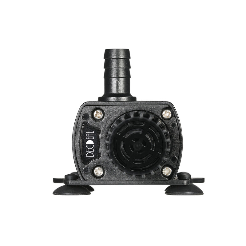 Decdeal īpaši kluss Mini DC12V 10W 400L/H pacēlājs 400cm bezsuku ūdens sūknis 5,5*2,1mm sieviešu zemūdens strūklakas plūsmas regulēšana