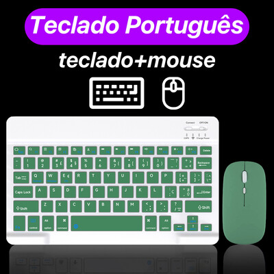 CASEPOKE Ποντίκι ασύρματου πληκτρολογίου Bluetooth για Apple Samsung Lenovo Xiaomi Huawei πληκτρολόγιο tablet για αξεσουάρ iPad