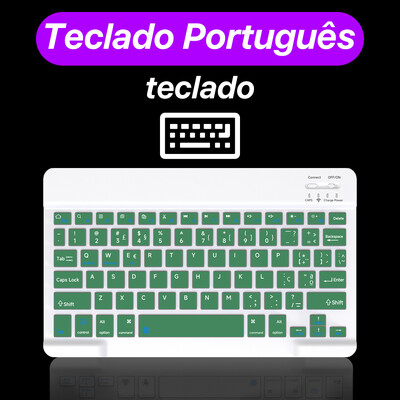 CASEPOKE Ποντίκι ασύρματου πληκτρολογίου Bluetooth για Apple Samsung Lenovo Xiaomi Huawei πληκτρολόγιο tablet για αξεσουάρ iPad
