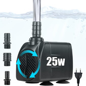 25W vaikne veepump kalapaak kalatiigi veepump akvaarium 220V EU pistik
