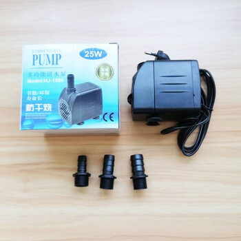 25W Silent Water Pump Fish Tank Fish Pond Water Pump Aquarium 220V EU Plug