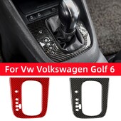 Pentru Volkswagen Golf 6 Gti R MK6 2008-2012 Fibră de carbon Interior Auto Schimbător de Viteze Panou Capacă Cadru Trim Autocolant Accesorii Auto