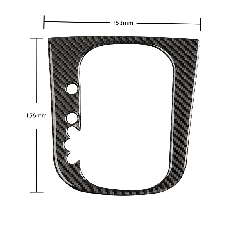 Pentru Volkswagen Golf 6 Gti R MK6 2008-2012 Fibră de carbon Interior Auto Schimbător de Viteze Panou Capacă Cadru Trim Autocolant Accesorii Auto