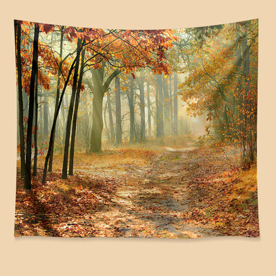 Παράθυρο απομίμησης Τοπίο Ταπετσαρία τοίχου Κρεμαστά τροπικά δέντρα Ταπετσαρίες τέχνης Διακόσμηση σπιτιού Sea Sunrise Dorm