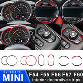 Dekoratívna nálepka na ráfik palubnej dosky auta pre MINI ONE Cooper S JCW F54 F55 F56 F57 F60 Príslušenstvo k úprave interiéru auta