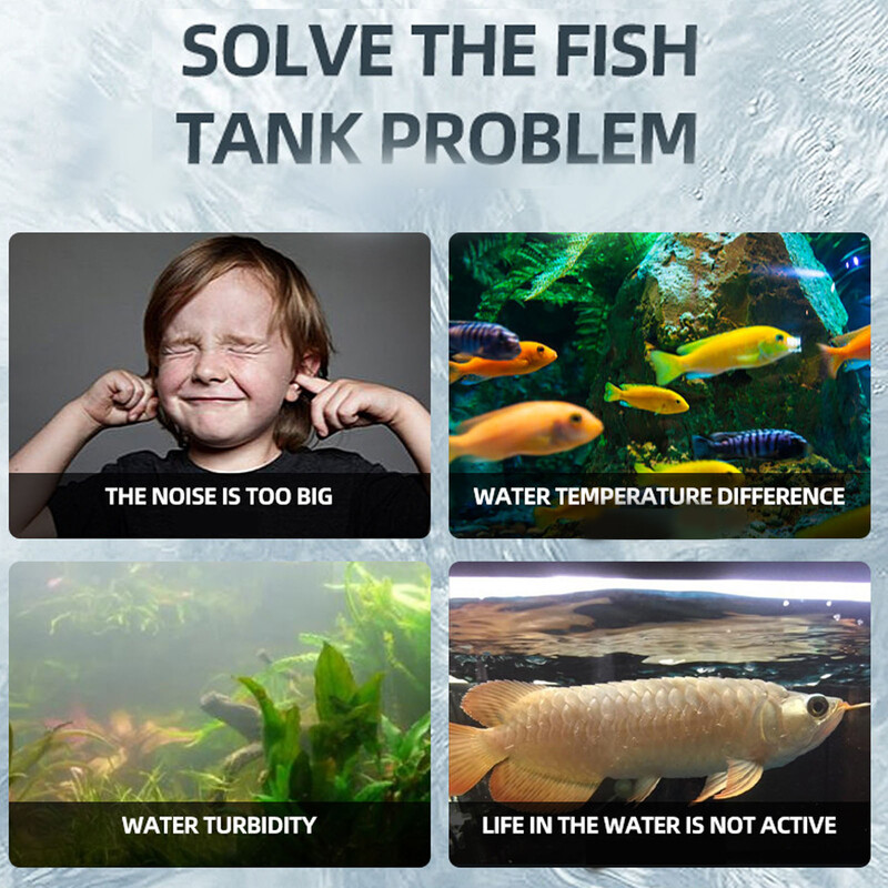 Aquarium Wave Maker 360 kraadi reguleeritav ülivaikne kalapaagi jõupump sukeldusringluspump