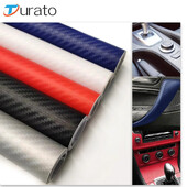 3D anglies pluošto automobilių lipdukai Daugiaspalvė ritininė plėvelė Vinilo apvyniojimas salono auto stiliaus lipdukas dekoro motociklo nešiojamojo kompiuterio odos lipdukas