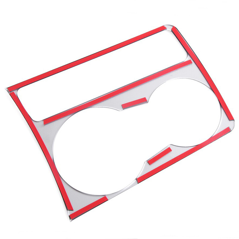 Audi A4 B8 2008-2015 S4 8K RS4 A5 8T S5 8F RS5 autós pohártartó panel burkolat borításhoz belső keret díszítő matrica autó stílus