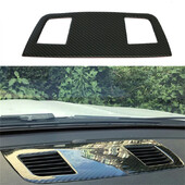 Pre BMW E90 E92 E93 3 Series 2005-2012, kryt vetracieho otvoru v stredovej konzole s uhlíkovými vláknami, obloženie, doplnky do interiéru auta