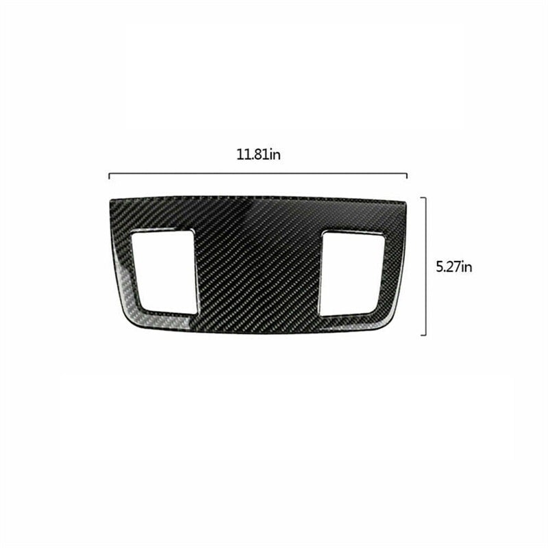 Pre BMW E90 E92 E93 3 Series 2005-2012, kryt vetracieho otvoru v stredovej konzole s uhlíkovými vláknami, obloženie, doplnky do interiéru auta
