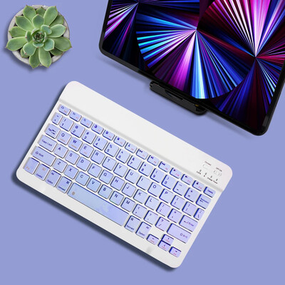 Tablet bežična tipkovnica za iOS Android Windows za iPad Huawei Samsung Xiaomi Teclado tipkovnica i miš kompatibilni s Bluetoothom