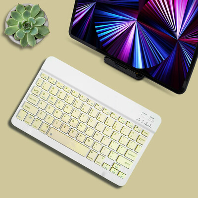 Tablet bežična tipkovnica za iOS Android Windows za iPad Huawei Samsung Xiaomi Teclado tipkovnica i miš kompatibilni s Bluetoothom