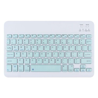 Mini Bluetooth ασύρματο σετ πληκτρολογίου και ποντικιού 10 ιντσών Επαναφορτιζόμενα ποντίκια αγγλικού πληκτρολογίου για tablet ipad Pro 12 9 Air 4 S6 Lite