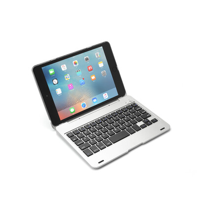 Flip Bluetooth billentyűzet Apple új Ipad mini1 2 3 generációs vezeték nélküli Bluetooth billentyűzet fedél Ipad mini1 mini2 mini3 készülékhez